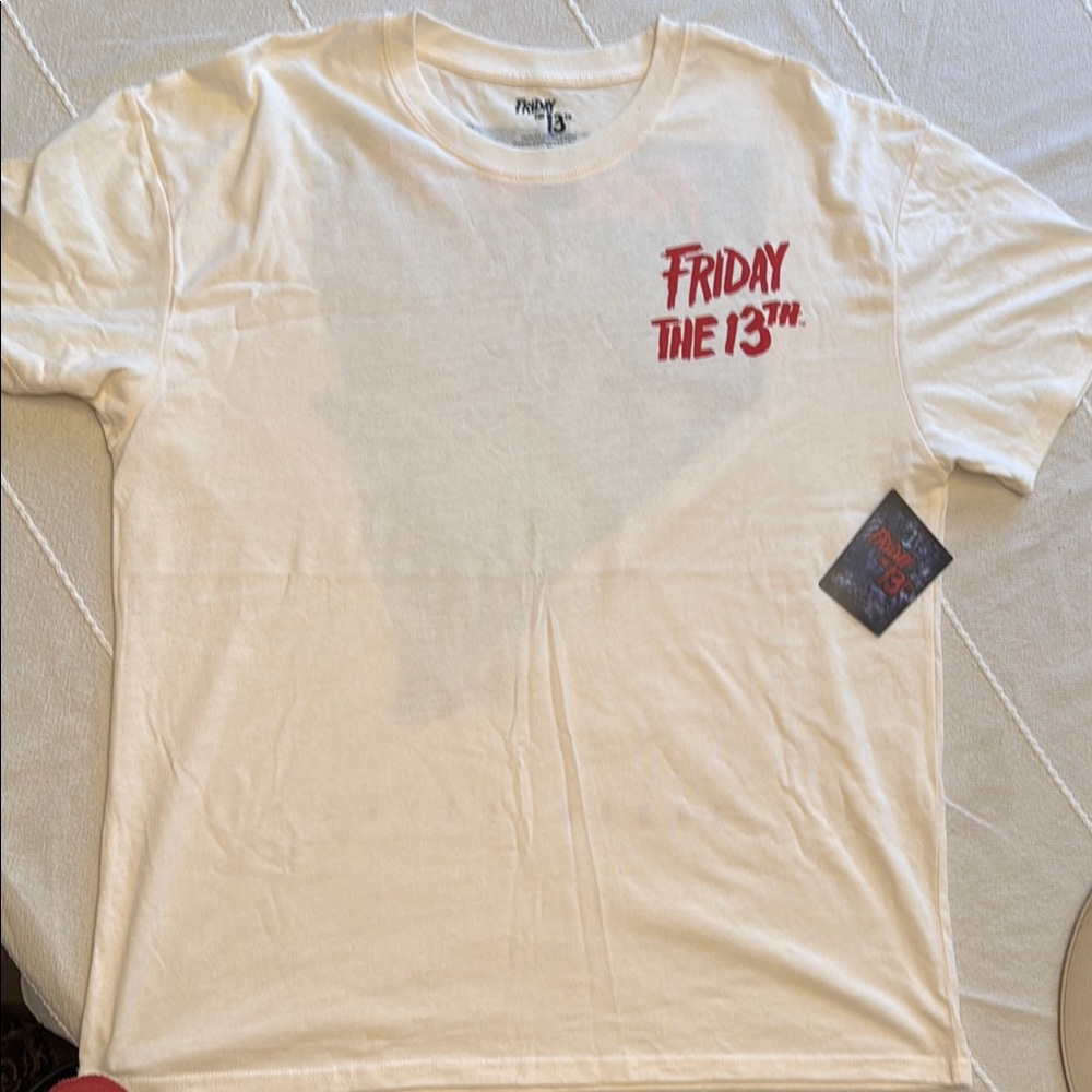 Friday the 13th White T-Shirt
